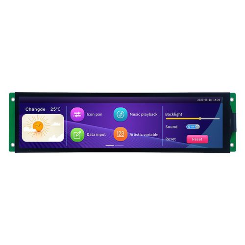 Visualizador TFT LCD - DMG19480T088_01W - Beijing DWIN Technology Co., Ltd. - IPS / con pantalla táctil capacitiva / con pantalla táctil resistiva