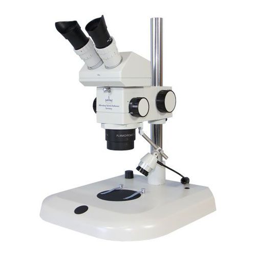 Estereomicroscopio óptico - SMT 4 - ASKANIA Mikroskop Technik Rathenow GmbH - para la investigación / industrial / recto