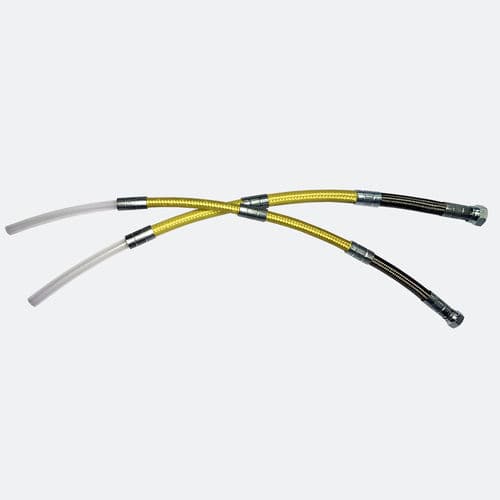 Manguera de PTFE - Pressureﬂex® - Kongsberg Automotive - para productos químicos / para carburante / para gas