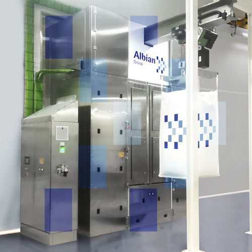 Trampilla de paso para sala blanca - ALBIAN GROUP - para la industria agroalimentaria / para la industria farmacéutica / de laboratorio