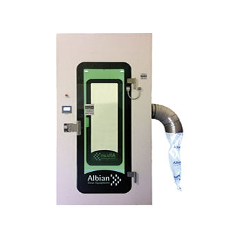 Ducha de seguridad atomizadora - RLM-750 PT - ALBIAN GROUP - de pie / para laboratorio / para sala blancas