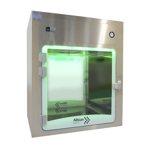 Trampilla de paso con filtro HEPA - ALBIAN GROUP - para sala blanca / para la industria farmacéutica / de laboratorio