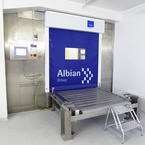 Trampilla de paso para palés - ALBIAN GROUP - para la industria agroalimentaria / para la industria farmacéutica / de laboratorio