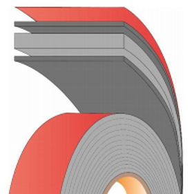 Cinta adhesiva doble cara - SilverTape™AM9404 - AFTC group - de fibra acrílica / de PVC / de espuma acrílica