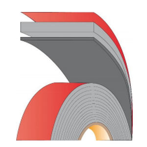 Cinta adhesiva de caucho - SilverTape™HA7304 - AFTC group - de aluminio / permanente / de activación por el calor
