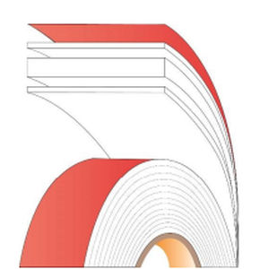 Cinta adhesiva doble cara - SilverTape™5351 - AFTC group - de fibra acrílica / de espuma acrílica / de aluminio