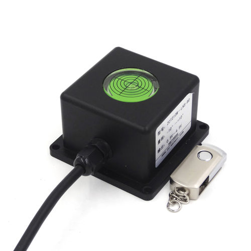 Sensor de inclinación de un eje - ZCT210M-LNS-90 - Shanghai Zhichuan Electronic Tech Co., Ltd - con salidas de tensión / IP68 / para medición de ángulo
