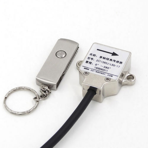 Sensor de inclinación de un eje - ZCT1XXJ-XXX-17 - Shanghai Zhichuan Electronic Tech Co., Ltd - digital / MEMS / electrolítico