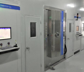 Máquina de deposición PVD - SP series - Powertech - por pulverización catódica con magnetrón / de capas finas de silicio / de vacío