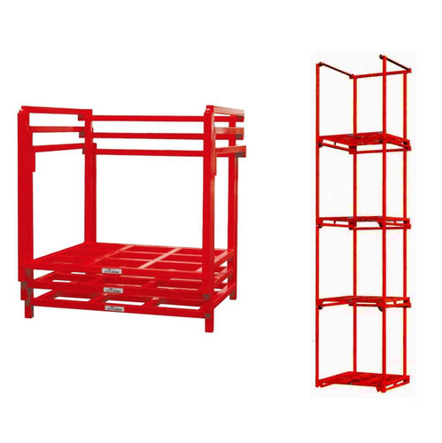 Sistema de estanterías de manipulación - Newman Pallet - de transporte / apilable / a medida