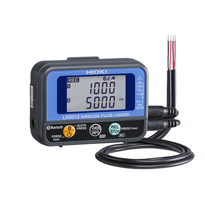 Data logger de caudal - LR8512 - HIOKI EUROPE GmbH - de impulsos / inalámbrico / compacto