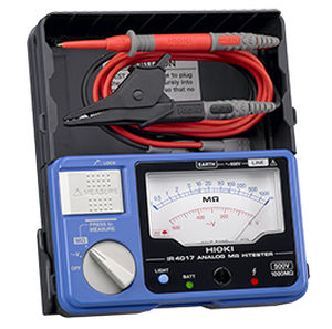 Comprobador de aislamiento - IR401 series - HIOKI EUROPE GmbH - de resistencia de aislamiento / de cables / robusto