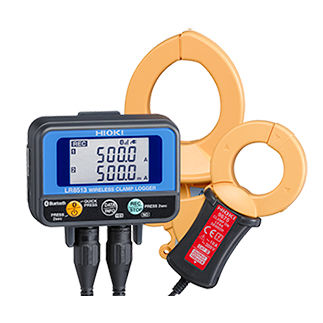Registrador de datos de corriente - LR8513 - HIOKI EUROPE GmbH - inalámbrico / con pantalla LCD / para la detección de fugas