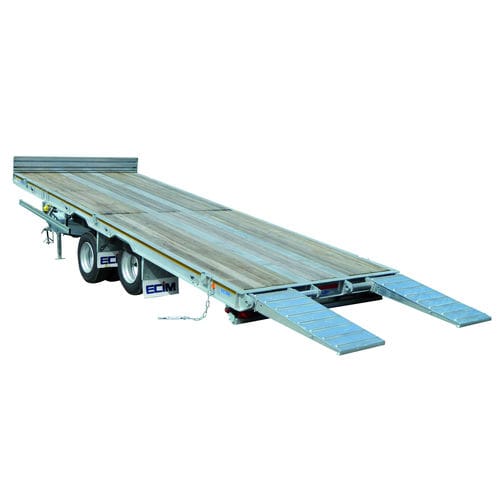 Remolque portamaquinaria - PE.70 B FA - ECIM Remorques - para equipamiento industrial / para obras / para vehículos