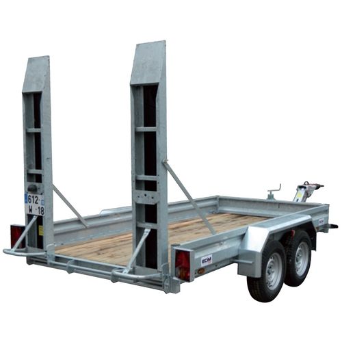 Remolque portamaquinaria - PE Classic - ECIM Remorques - para equipamiento industrial / para obras / para vehículos