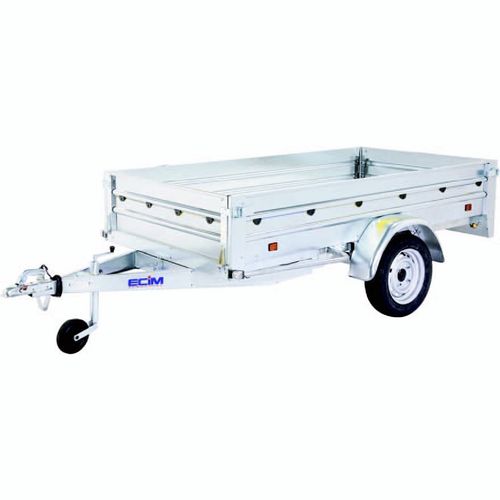 Remolque para obras - VB  series - ECIM Remorques - de desechos / para madera / para herramienta