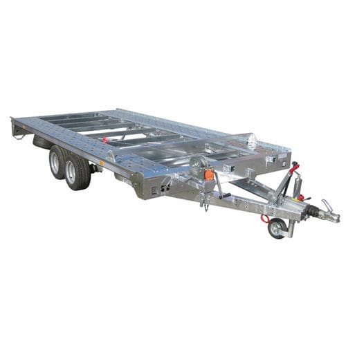 Remolque para coches - PV PRO series  - ECIM Remorques - de 2 ejes / con freno hidráulico