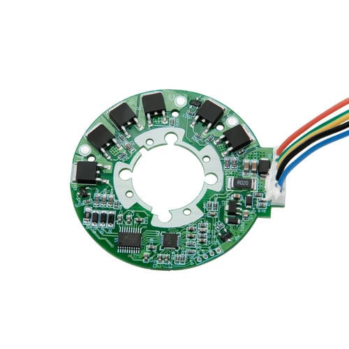Controlador de motor brushless de corriente continua BLDC - 716PCDPTH0040 - Shenzhen Power Motor Industrial Co., Ltd. - 3 fases / de posicionamiento / compacto