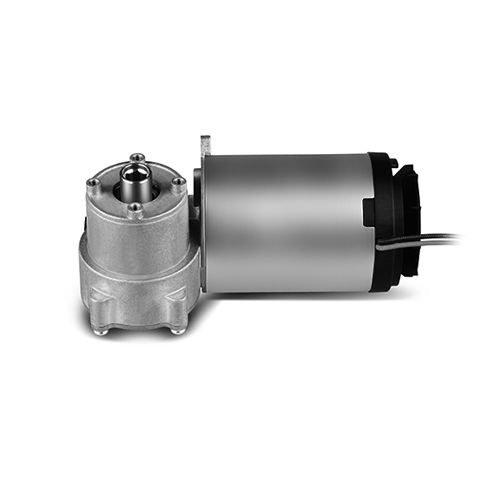 Motorreductor DC - PGM-W66 - Shenzhen Power Motor Industrial Co., Ltd. - de tornillo sin fin / angular / 50 W...100 W