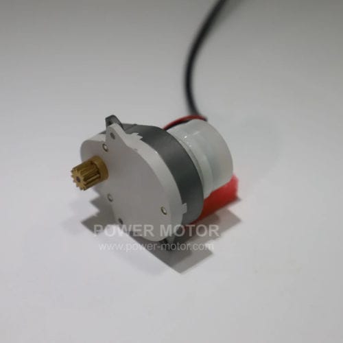 Motorreductor DC - PGM.C064 - Shenzhen Power Motor Industrial Co., Ltd. - de tornillo sin fin / angular / 0 W...10 W