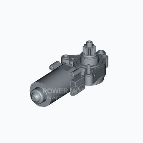 Motorreductor DC - PGM.WP75 - Shenzhen Power Motor Industrial Co., Ltd. - de tornillo sin fin / angular / 10 W...50 W