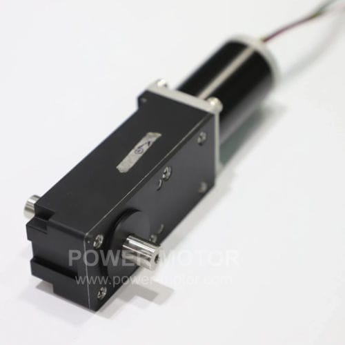 Motorreductor CC - PGM.D105 - Shenzhen Power Motor Industrial Co., Ltd. - de tornillo sin fin / coaxial / 0 W...10 W