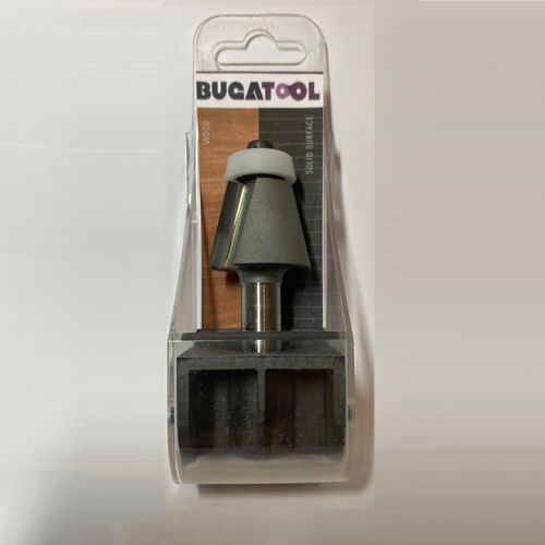 Fresa de dos cortes - BUGATOOL MACHINES SL - carburo sólido / de acabado / de copia