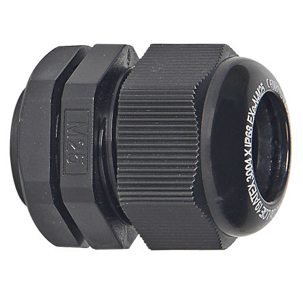 Prensaestopas de plástico - Exe-N-PG type - Rongwei Electric Co.,Ltd - roscado