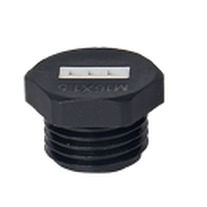 Capuchón de extremo roscado - PG-V/M-V type - Rongwei Electric Co.,Ltd - redondo / de plástico