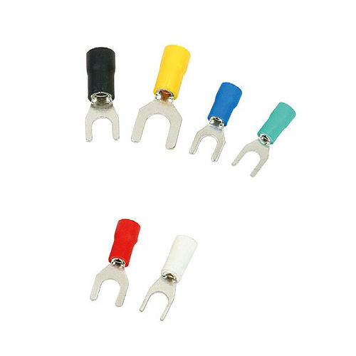 Terminal sin soldadura con ollao - TU-JTK - Rongwei Electric Co.,Ltd - con horquilla / tubular / aislado
