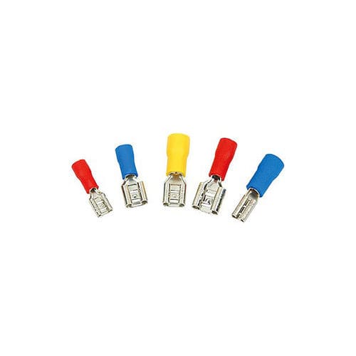 Terminal sin soldadura hembra - FDD 1.25-110(5) - Rongwei Electric Co.,Ltd - aislado