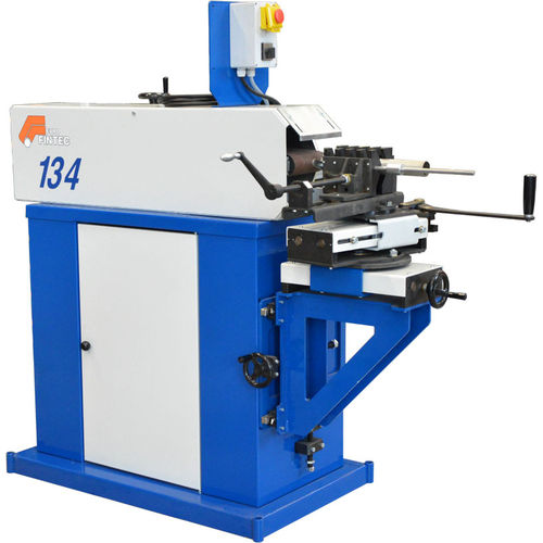 Escantonadora de ángulo variable - 134 - GECAM SRL - de tubos / con banda abrasiva