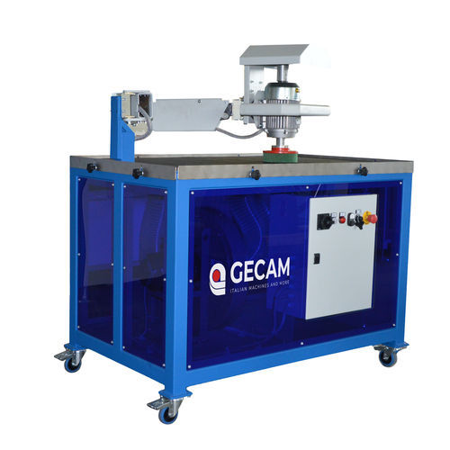 Desbarbadora con cepillo - EASY T - GECAM SRL - de estantería de ángulos / rectificadora / máquina pulidora