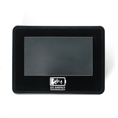 Módulo de visualización de control - SECUDISPLAY - SIG ENERGY TECHNOLOGY - WiFi / integrado / móvil