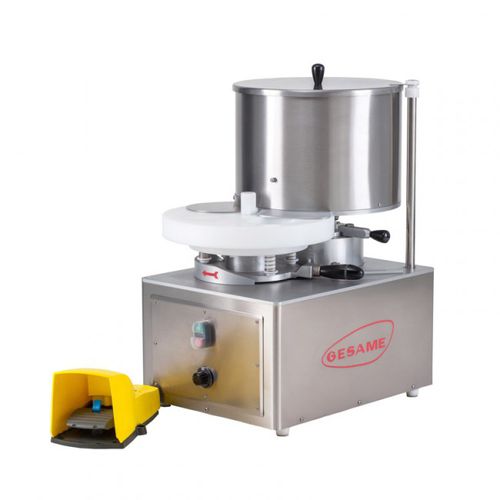 Formadora de hamburguesas - MH100 - Gesame Food Machinery - de albóndigas / de hortalizas / de pescado