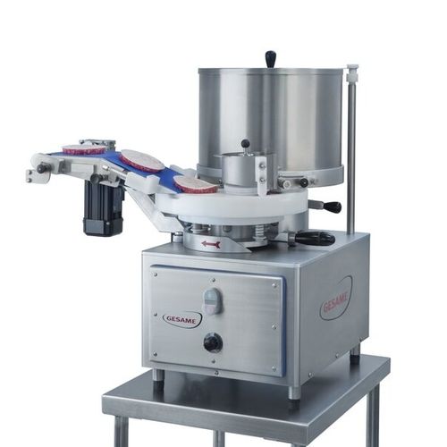 Formadora de hamburguesas - MH100A - Gesame Food Machinery - de albóndigas / de pescado / de hortalizas