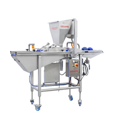 Rebozadora-empanadora automática - EM-150 - Gesame Food Machinery - de acero inoxidable