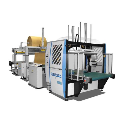 Envolvedora horizontal - SUPER P  - CONSTRUCCIONES METÁLICAS J BARBERAN, SA - automática / para mueble / para puertas y ventanas