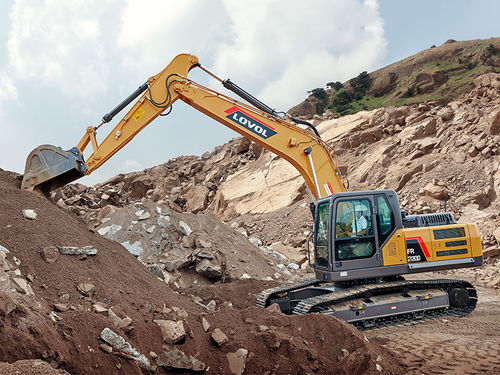 Excavadora intermedia - FR220D2 - Lovol Heavy Industry Co., Ltd. - con orugas / diésel