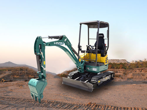 Excavadora intermedia - FR18E2-u - Lovol Heavy Industry Co., Ltd. - con orugas / diésel / para obra de construcción