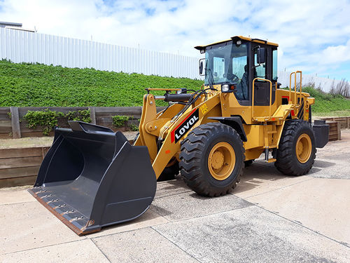 Cargadora de ruedas - FL938H - Lovol Heavy Industry Co., Ltd. - de grandes dimensiones / para obra