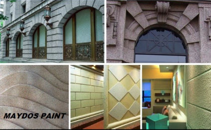 Pintura de contraste - Guangdong Maydos Building Materials Limited Company - en spray / a base de agua / de lana de roca