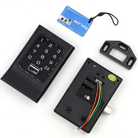 Cerradura electrónica - WT-M-1701B - Ningbo Wangtong Locks Co., Ltd. - para puerta / para vestuario / de plástico