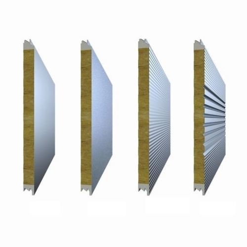 Panel sándwich alma de lana de roca - Shandong Wiskind Steel Building Stock Co., Ltd. - térmico