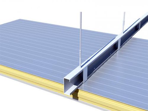 Panel sándwich alma de espuma - Shandong Wiskind Steel Building Stock Co., Ltd. - cara de aluminio / para techo / para cubierta