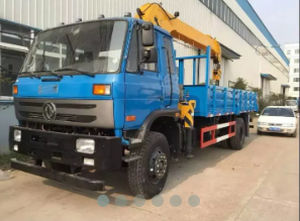 Remolque portamaquinaria - Dongfeng 4X2 190HP 5T - CLW GROUP - para obras / de acoplamiento / hidráulico