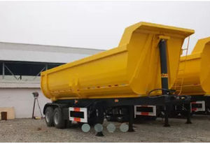 Semirremolque volquete - CLW5310 - CLW GROUP - portamaquinaria / para manguera / de piedras