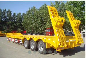 Semirremolque plataforma - 8716399000 - CLW GROUP - de 3 ejes / de acoplamiento / para carga pesada
