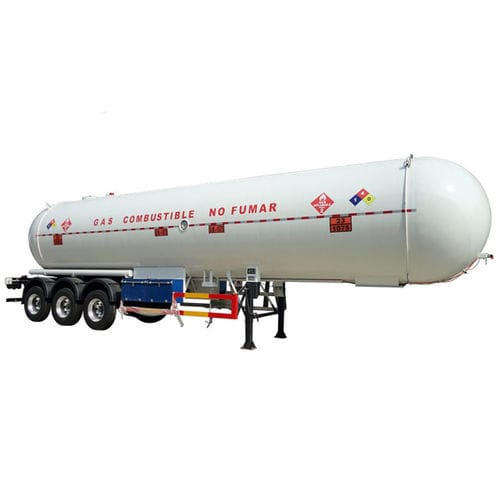 Semirremolque cisterna - CLW GROUP - para gas licuado / para GPL / de 3 ejes