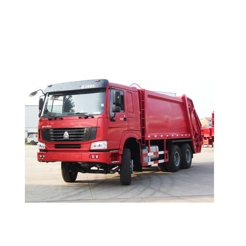 Compactador de basura mezclado - Sinotruk HOWO 6*4 - CLW GROUP - móvil / hidráulico / eléctrico